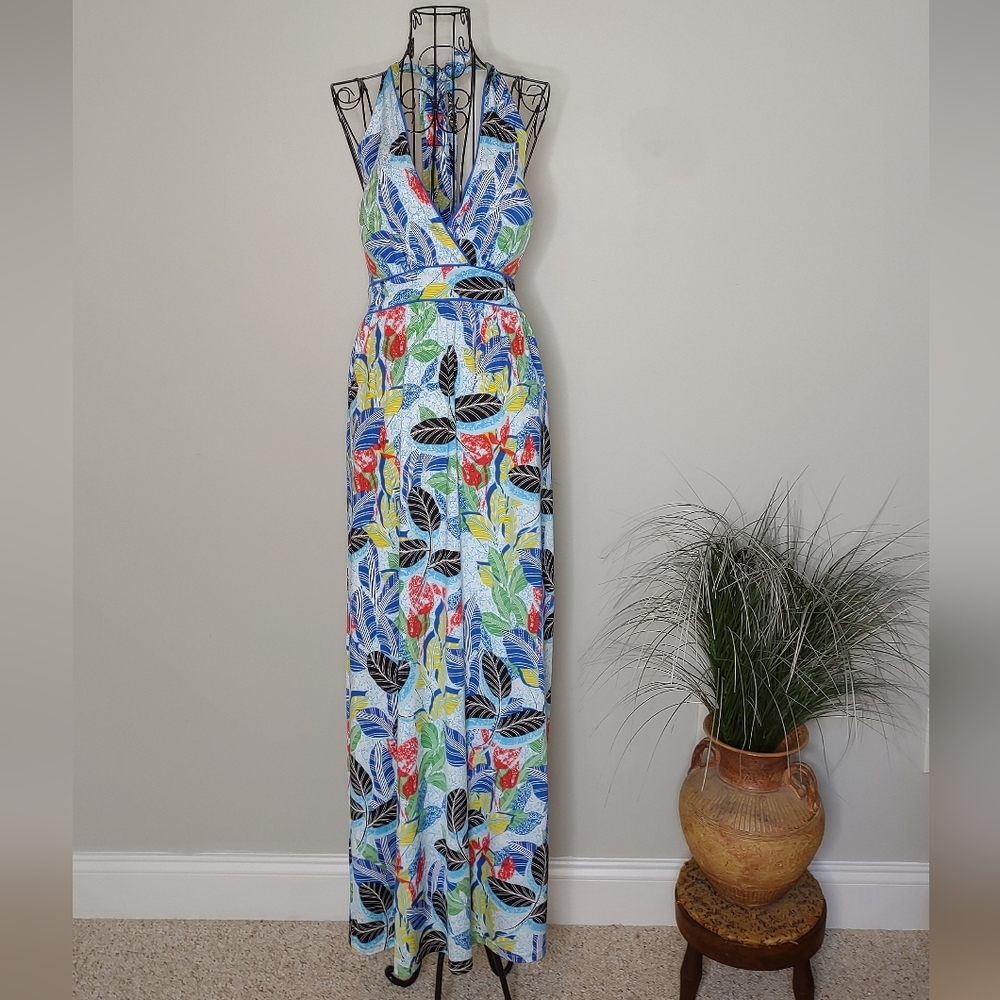 Joy Joy Maxi Dress XS Tropical